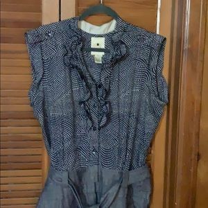 Two toned jumpsuit from Anthropologie